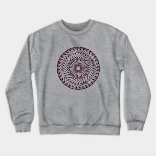 zig-zag mandala Crewneck Sweatshirt